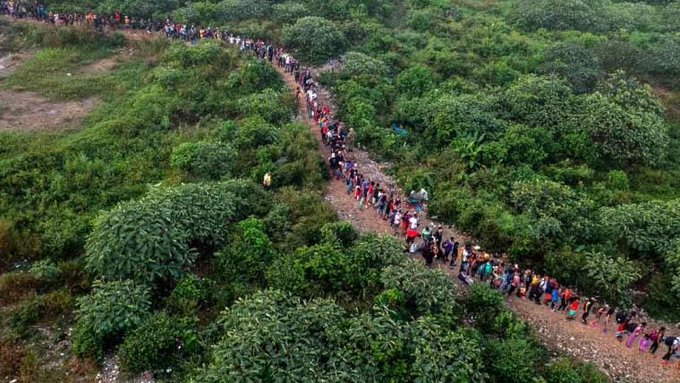 Migrantes venezolanos