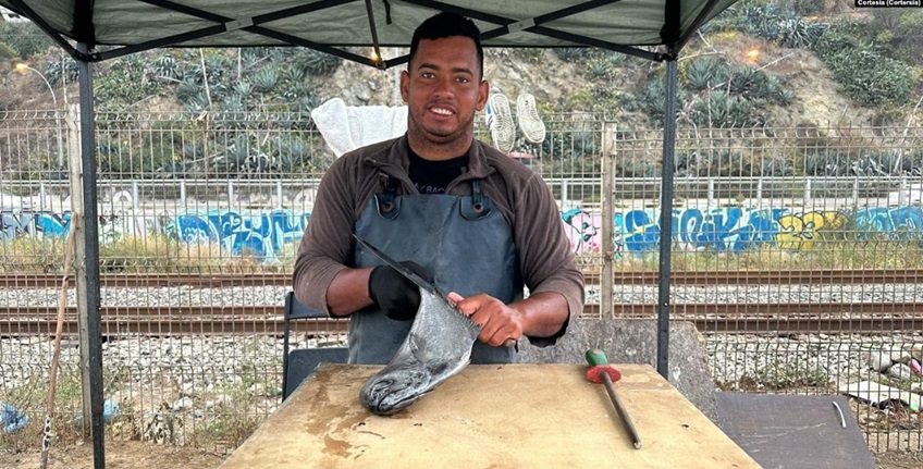 Migrante venezolano se reinventa en Chile