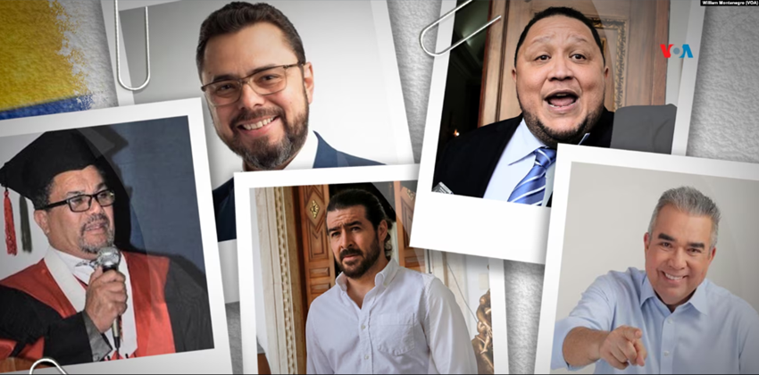 Candidatos a las presidenciales 2024 en Venezuela