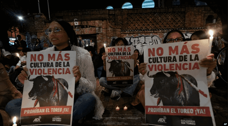Colombia prohíbe las corridas de toros