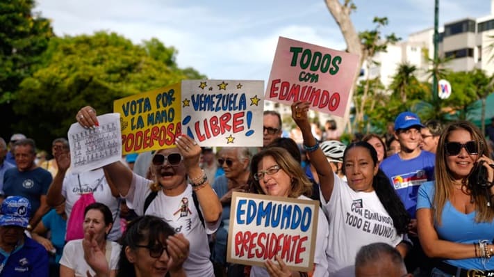 Campaña presidencial en Venezuela