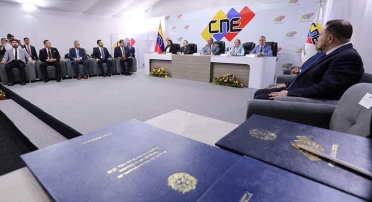 Acuerdo político CNE
