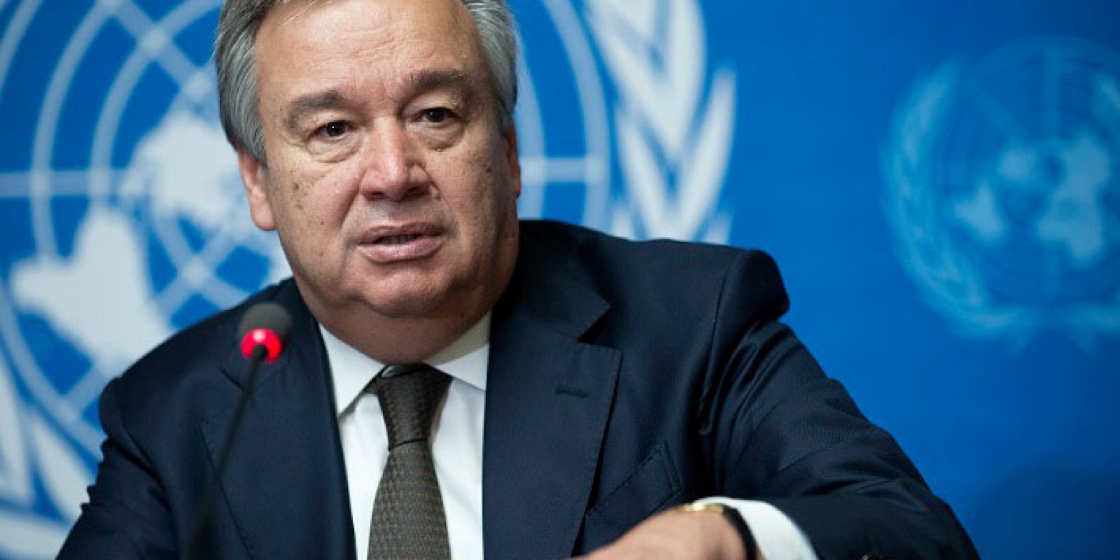 El secretario general de la Organización de Naciones Unidas (ONU), Antonio Guterres