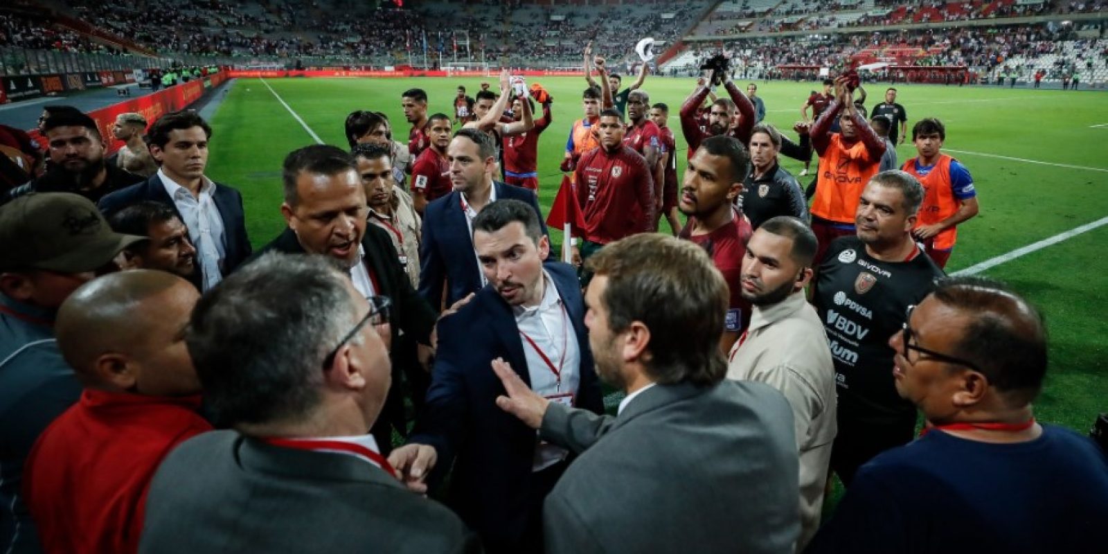 Jugadores de la Vinotinto sufrieron agresiones por parte de cuerpos policiales