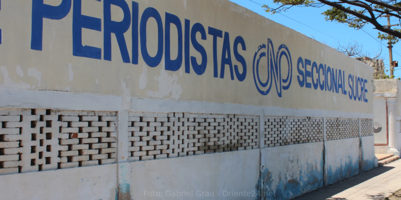 Fachada cnp sucre - cumaná - foto gabriel grau - oriente24news en instagram