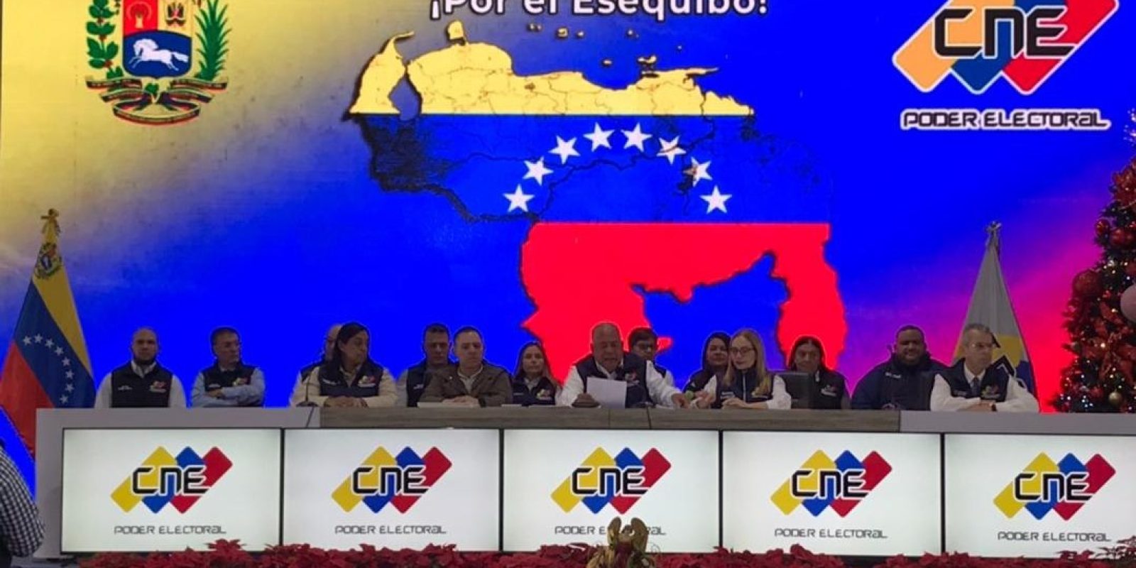 CNE ofrece resultados del referendo consultivo sobre el Esequibo